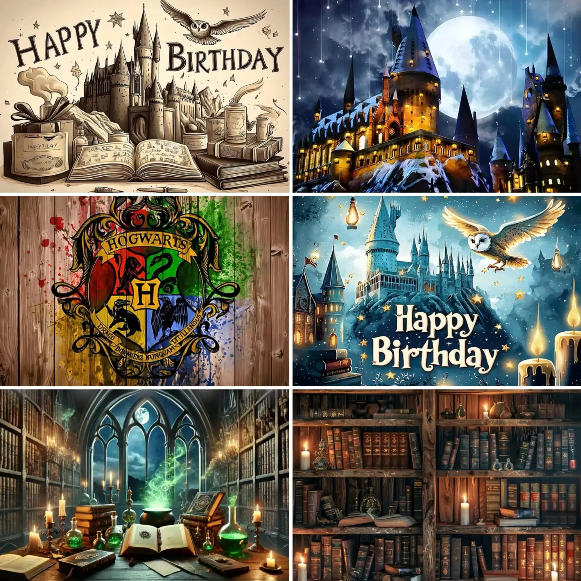 Cartoon Magic Academy Background Wizard Castle Children Birthday Party Cake Table Decoration Kids Party Gift Prop Poster Bannea
Cartoon Magic Academy Background Wizard Castle Children Birthday Party Cake Table Decoration Kids Party Gift Prop Poster Bannea
