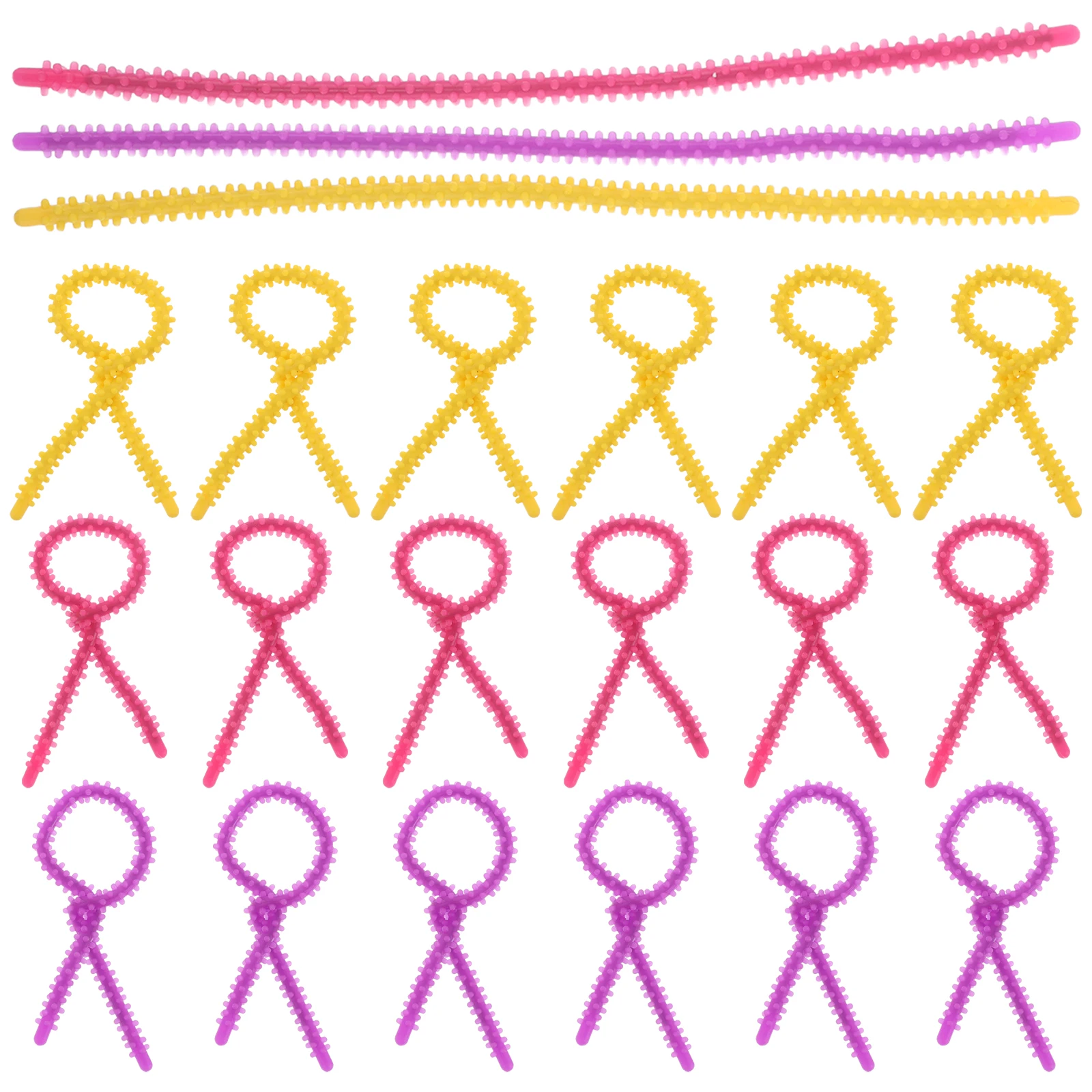 30Pcs Vibrant Three-Color Silicone Hair Curling Rods for Professional Salon and Home Hairstyling Hair Curling Rods Accessories
30Pcs Vibrant Three-Color Silicone Hair Curling Rods for Professional Salon and Home Hairstyling Hair Curling Rods Accessories