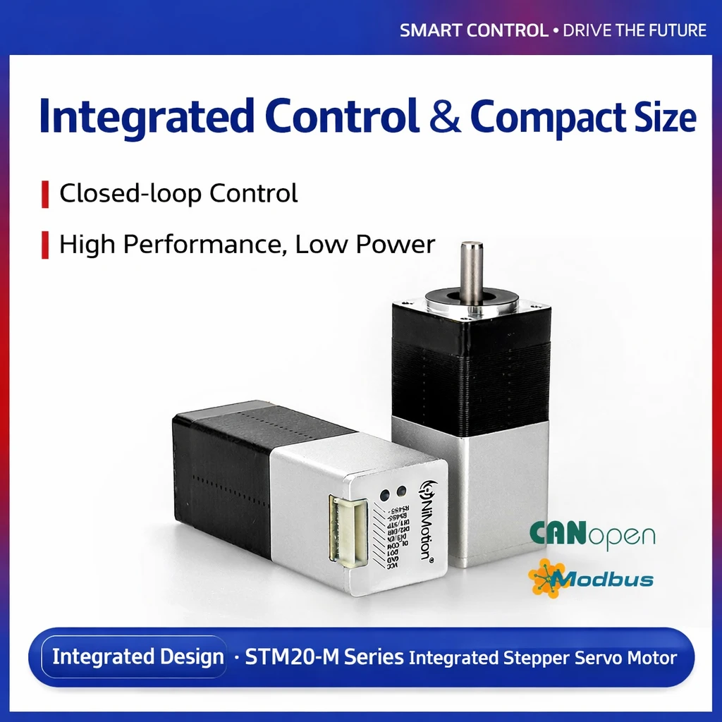24V Integrated Stepper Servo Motor 20mm Miniature DC Motor 1A with Absolute Encoder Compact Precision Motion Control Actuator
24V Integrated Stepper Servo Motor 20mm Miniature DC Motor 1A with Absolute Encoder Compact Precision Motion Control Actuator