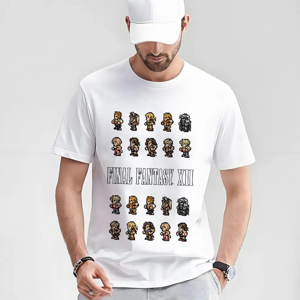 Final Fantasy XII Pixel Video game Gift t shirt for gamer 100% cotton tee Men's Short Sleeve Graphic Clothes All size tops S-6XL
Final Fantasy XII Pixel Video game Gift t shirt for gamer 100% cotton tee Men's Short Sleeve Graphic Clothes All size tops S-6XL