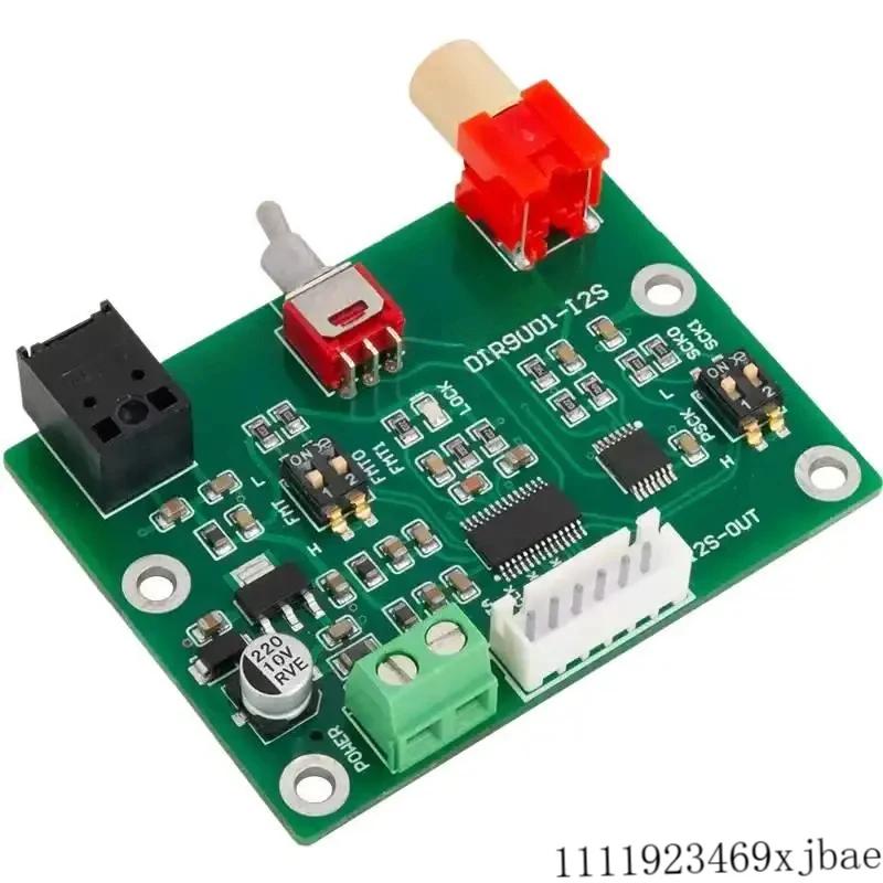 HIFI Audio DIR9001 Module Conversion Board Coaxial Optical Fiber Receiving SPDIF To I2S IIS Output 24bit 96KHz
HIFI Audio DIR9001 Module Conversion Board Coaxial Optical Fiber Receiving SPDIF To I2S IIS Output 24bit 96KHz