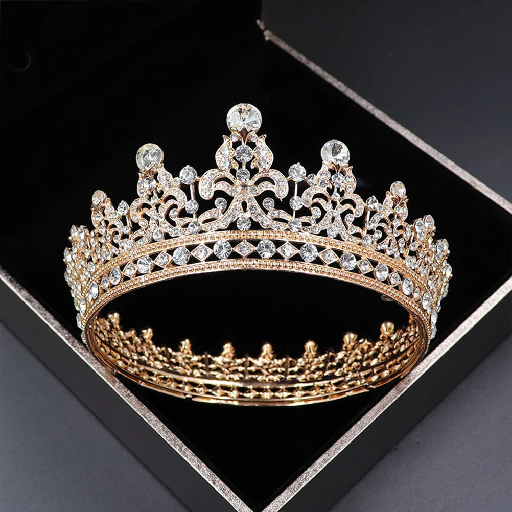 Свадебная корона для волос со стразами, легкая свадебная тиара из сплава с кристаллами, аксессуары для волос, шиньон для невесты в стиле барокко, тиара со стразами
Свадебная корона для волос со стразами, легкая свадебная тиара из сплава с кристаллами, аксессуары для волос, шиньон для невесты в стиле барокко, тиара со стразами