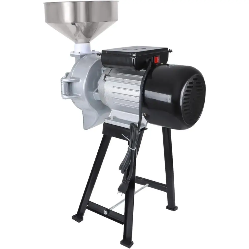 1500W Wet Dry Electric Grain Mill with unnel 110V Grain Grinder hine or Cereals Corn Grain Wheat eed Mill
1500W Wet Dry Electric Grain Mill with unnel 110V Grain Grinder hine or Cereals Corn Grain Wheat eed Mill