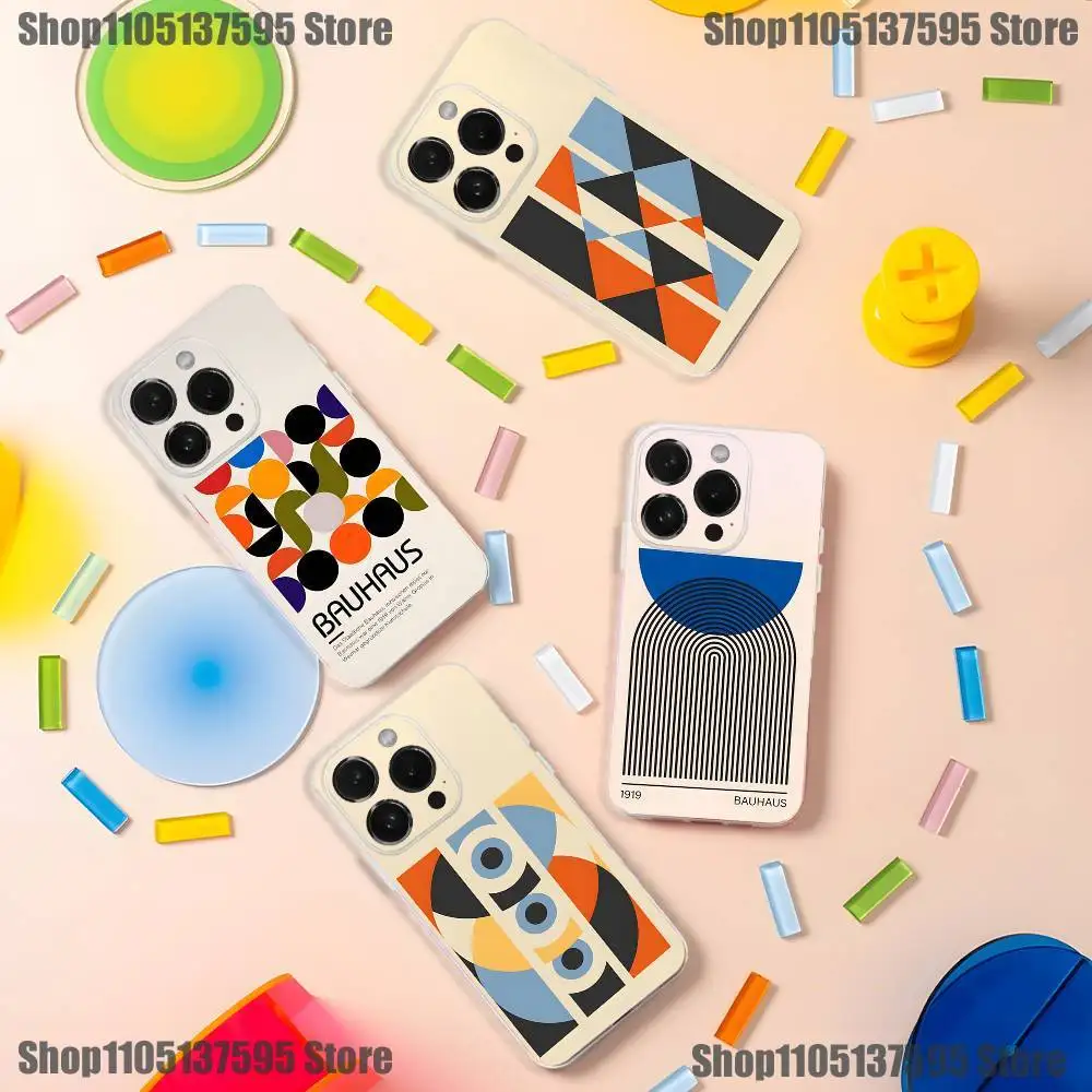 Geometric Bauhaus Art Phone Case For iPhone 16,15,14,13,12,11 Pro,Max,Plus,X,XS,XR,SE4,E Mini Transparent Soft Cover
Geometric Bauhaus Art Phone Case For iPhone 16,15,14,13,12,11 Pro,Max,Plus,X,XS,XR,SE4,E Mini Transparent Soft Cover