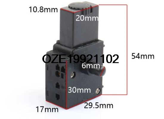 250VAC 4A/6A 125VAC 10A Electric Power Tool Trigger Switch for Hitachi 10VA Electric Hand Drill
250VAC 4A/6A 125VAC 10A Electric Power Tool Trigger Switch for Hitachi 10VA Electric Hand Drill