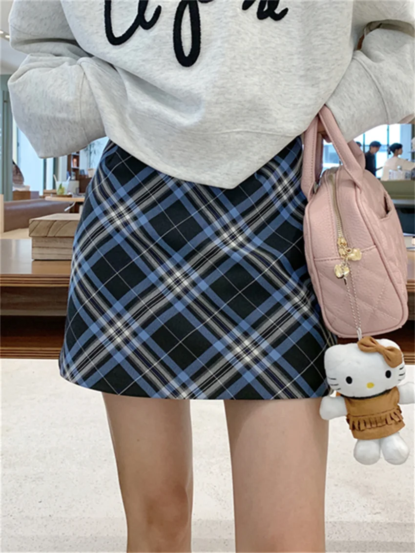 Alien Kitty 2024 Blue Plaid Mini Skirts Spring Camping OL Chic Women Daily High Waist New Slim Bodycon Streetwear Vintage
Alien Kitty 2024 Blue Plaid Mini Skirts Spring Camping OL Chic Women Daily High Waist New Slim Bodycon Streetwear Vintage