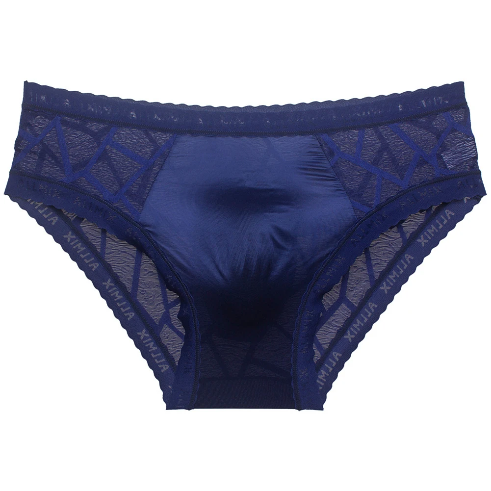 1pc Sexy Mens Transparent Ice Silk Bulge Pouch Panties Intimate Underwear Breathable Comfortable Low Waist Briefs
1pc Sexy Mens Transparent Ice Silk Bulge Pouch Panties Intimate Underwear Breathable Comfortable Low Waist Briefs