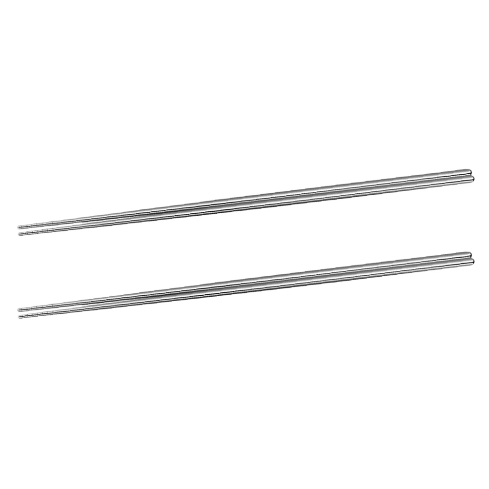 2 Pair Long Stainless Steel Chopsticks Extended Design Non Slip Suitable Beginners Adults dishwasher safe frying metal
2 Pair Long Stainless Steel Chopsticks Extended Design Non Slip Suitable Beginners Adults dishwasher safe frying metal