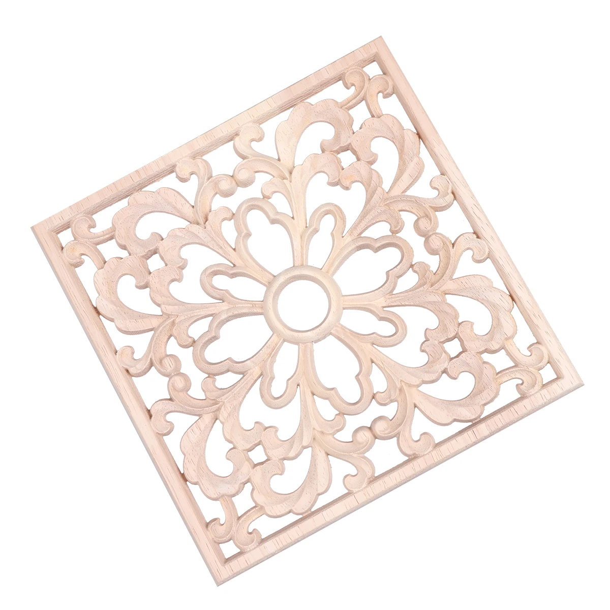 Solid Wood Carving Decorative Flowers Unpainted Wood Onlay Appliques for Walls Doors Cabinets European Style Craft
Solid Wood Carving Decorative Flowers Unpainted Wood Onlay Appliques for Walls Doors Cabinets European Style Craft