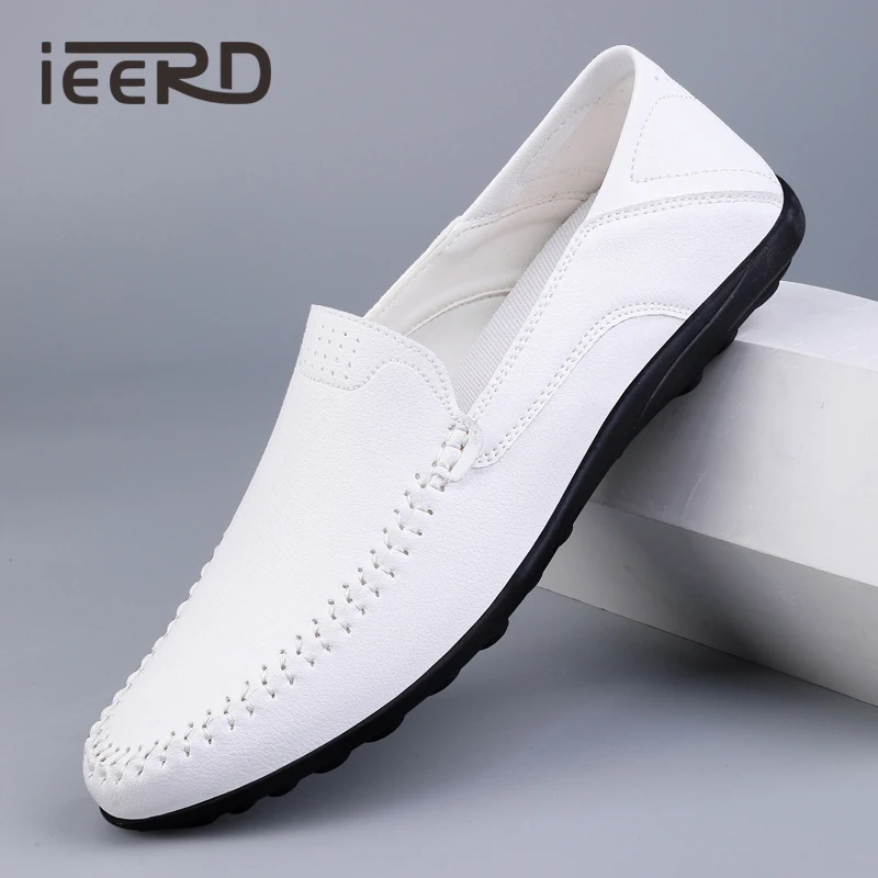 Split Leather Men Loafers Slip On Flats Casual Shoes For Men Moccasins Super Soft Men Footwear For Summer And Spring
Split Leather Men Loafers Slip On Flats Casual Shoes For Men Moccasins Super Soft Men Footwear For Summer And Spring