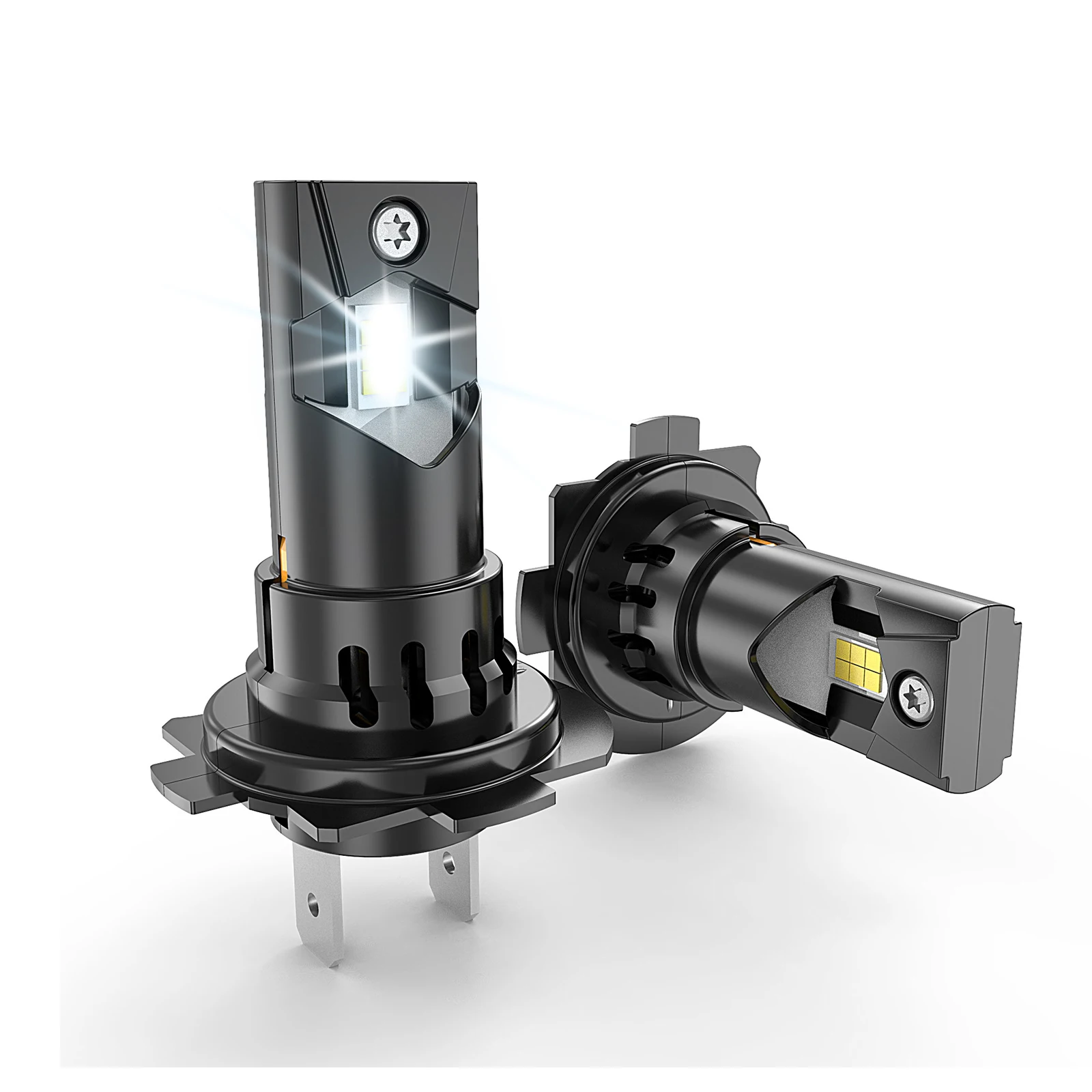 2PCS H7 Headlight Bulbs, Super Bright 6500K White Light, 12V Car Lights, Aluminum Material, Plug & Play, No Adapter Needed
2PCS H7 Headlight Bulbs, Super Bright 6500K White Light, 12V Car Lights, Aluminum Material, Plug & Play, No Adapter Needed