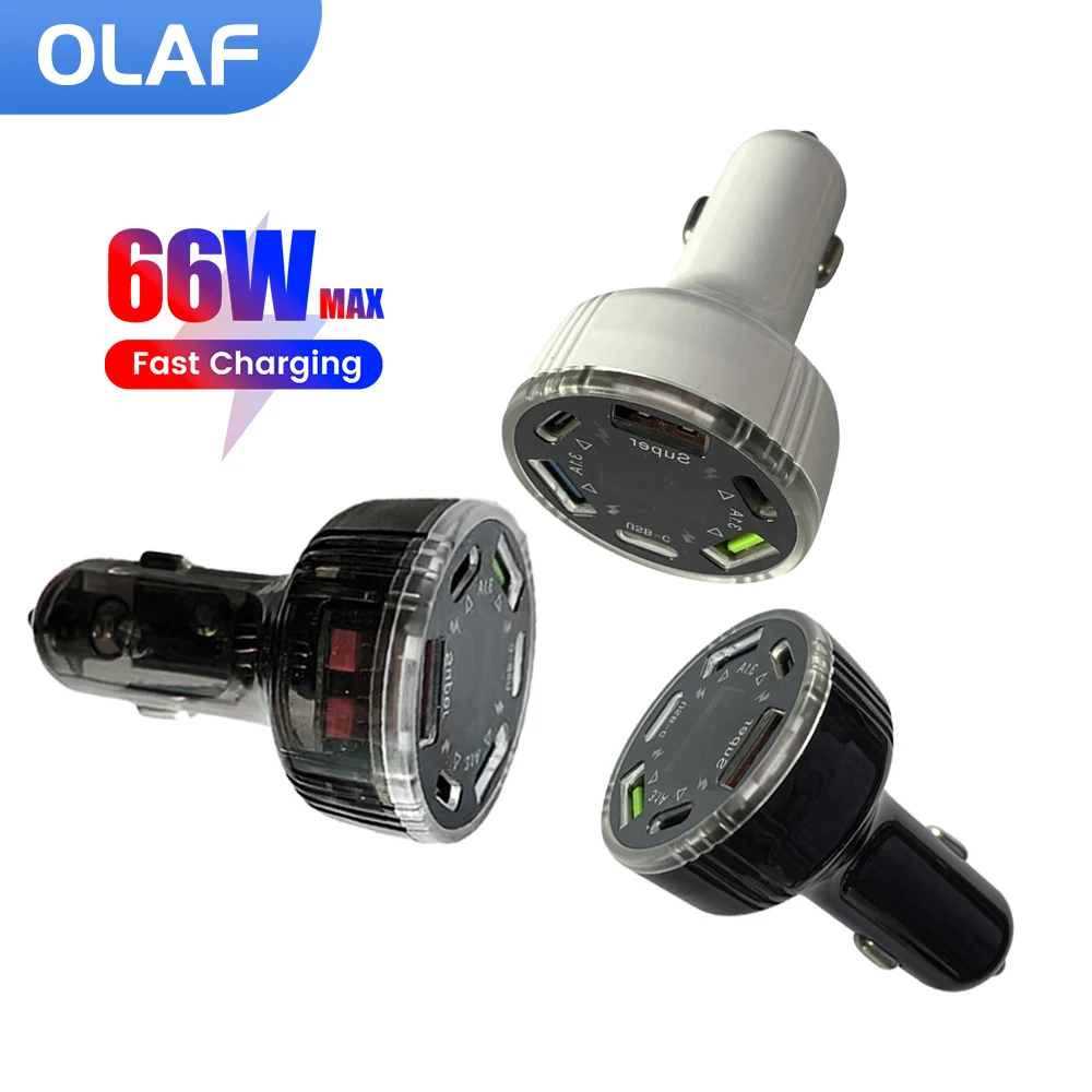 6-портовое автомобильное зарядное устройство 66 Вт, быстрая зарядка, 3 USB + 3PD, цифровой дисплей, автомобильное зарядное устройство для телефона, адаптер для iphone, Samsung, Huawei, Xiaomi
6-портовое автомобильное зарядное устройство 66 Вт, быстрая зарядка, 3 USB + 3PD, цифровой дисплей, автомобильное зарядное устройство для телефона, адаптер для iphone, Samsung, Huawei, Xiaomi