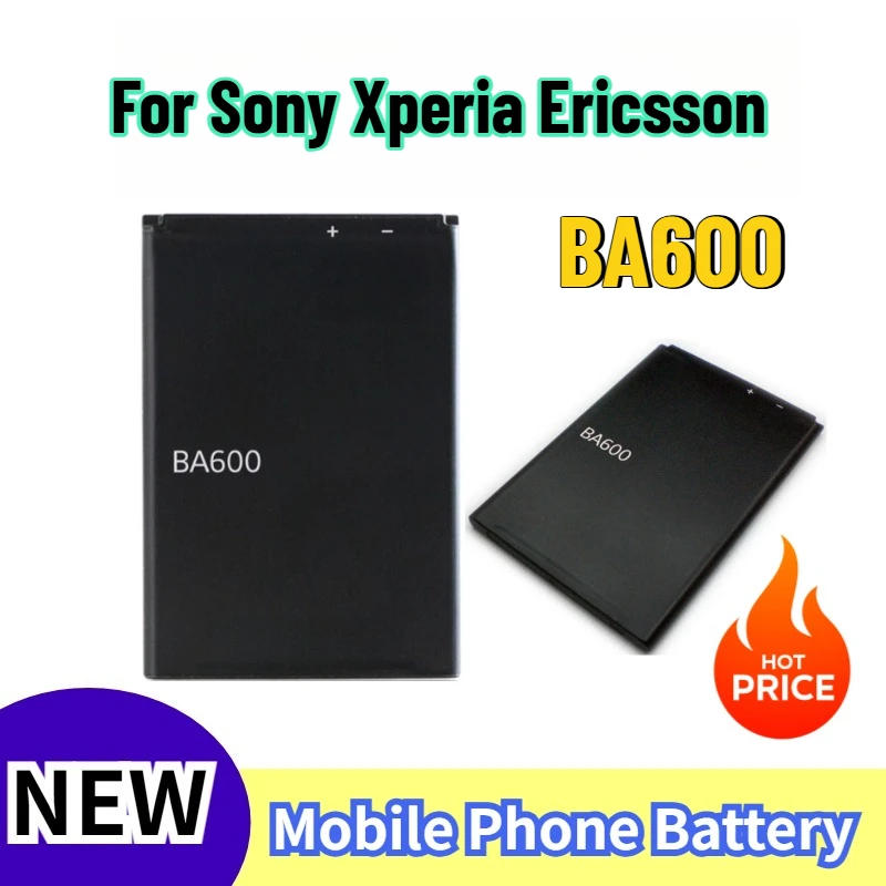 Mobile Phone Battery for Sony Xperia Ericsson St25i ST25I BA600
Mobile Phone Battery for Sony Xperia Ericsson St25i ST25I BA600