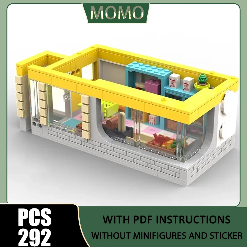 Moc Building Blocks Grocery Extension Floor Model Technology Brick DIY Assembly Creative Model Construction Holiday Set Toys
Moc Building Blocks Grocery Extension Floor Model Technology Brick DIY Assembly Creative Model Construction Holiday Set Toys