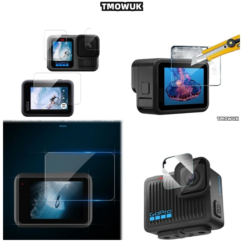 For GoPro Hero 13 – 9H HD Tempered Glass Screen Protector With Lens Protector – Full Front Back Coverage – Anti-Scratch, Shockpr
For GoPro Hero 13 – 9H HD Tempered Glass Screen Protector With Lens Protector – Full Front Back Coverage – Anti-Scratch, Shockpr