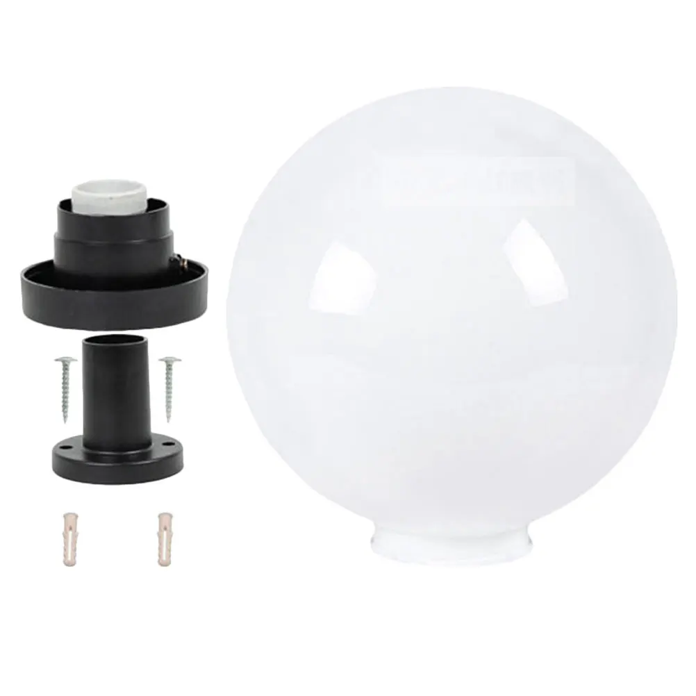 Globe Lampshade Round Acrylic Plastic Outdoor Post Lights Garden Deck Patio Cover Waterproof Street Column Shades
Globe Lampshade Round Acrylic Plastic Outdoor Post Lights Garden Deck Patio Cover Waterproof Street Column Shades