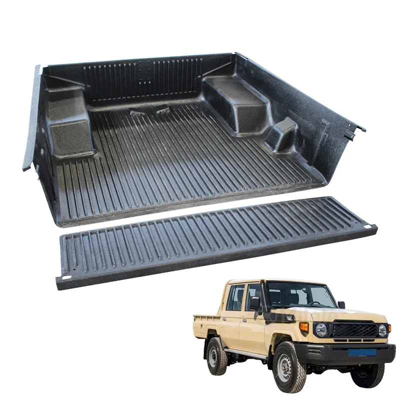 Custom Fit Truck Bed Liner Waterproof 4X4 Accessories for Lc79 Anti-uv HDPE Bed Liner for Toyota Land
Custom Fit Truck Bed Liner Waterproof 4X4 Accessories for Lc79 Anti-uv HDPE Bed Liner for Toyota Land