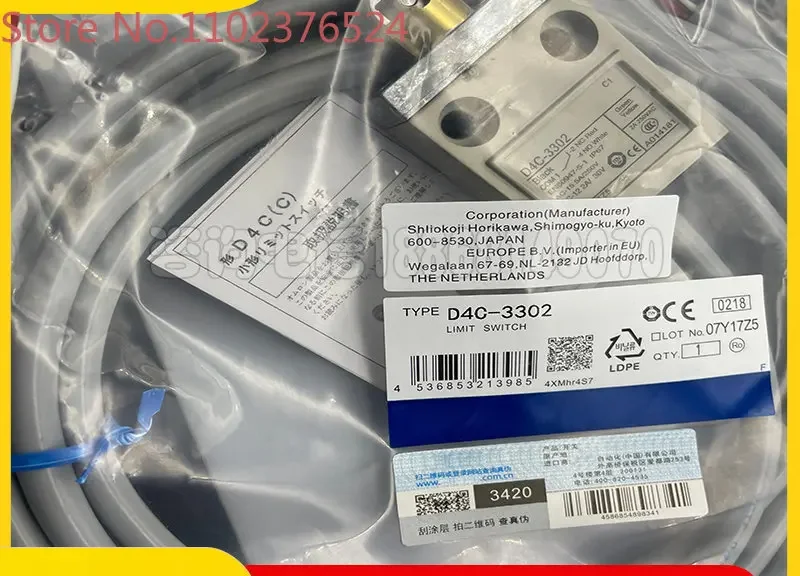 BC 2 pieces Authentic original D4C-3332/3233/3333/3250/3350/3260/3360/3401 travel switch
BC 2 pieces Authentic original D4C-3332/3233/3333/3250/3350/3260/3360/3401 travel switch