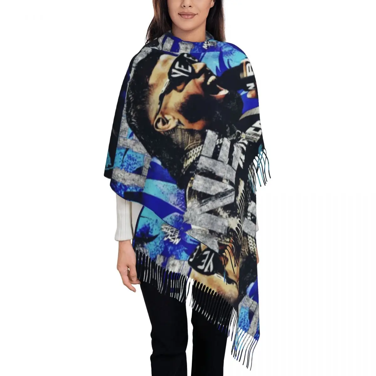 Fashion Retro Jey Uso Yeet Tassel Scarf Women Winter Warm Shawls Wraps Female Scarves
Fashion Retro Jey Uso Yeet Tassel Scarf Women Winter Warm Shawls Wraps Female Scarves