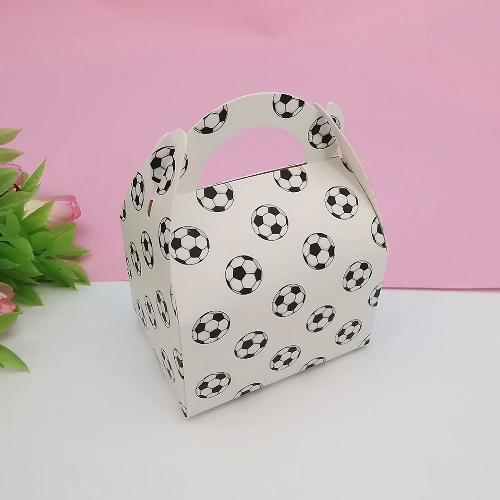 50 Pcs Football Candy Boxes Soccer Party Treat Packaging White Paper Gift Boxes for Candies Special Occasions Decorations
50 Pcs Football Candy Boxes Soccer Party Treat Packaging White Paper Gift Boxes for Candies Special Occasions Decorations