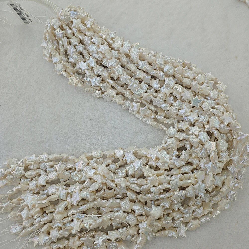 100% Freshwater Pearls,Natural Star Shape Pearl in Strand Loose Beads 1 line about 43 pcs for Jewelry Making
100% Freshwater Pearls,Natural Star Shape Pearl in Strand Loose Beads 1 line about 43 pcs for Jewelry Making