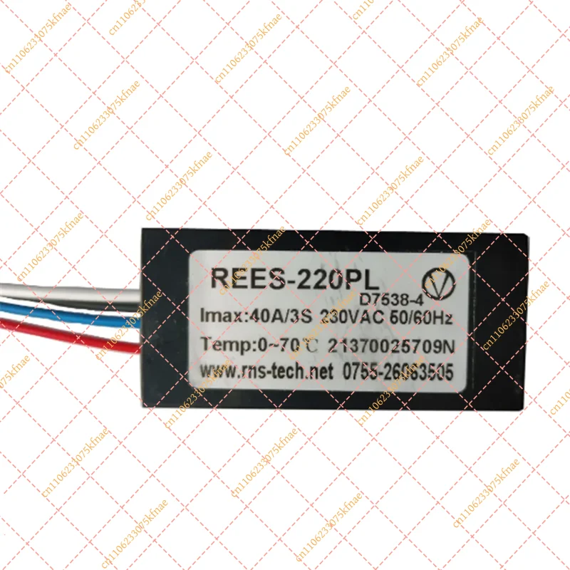Electronic Centrifugal Switch REES-220PL, 40A 220V Intelligent Starter for Single Phase Motor
Electronic Centrifugal Switch REES-220PL, 40A 220V Intelligent Starter for Single Phase Motor