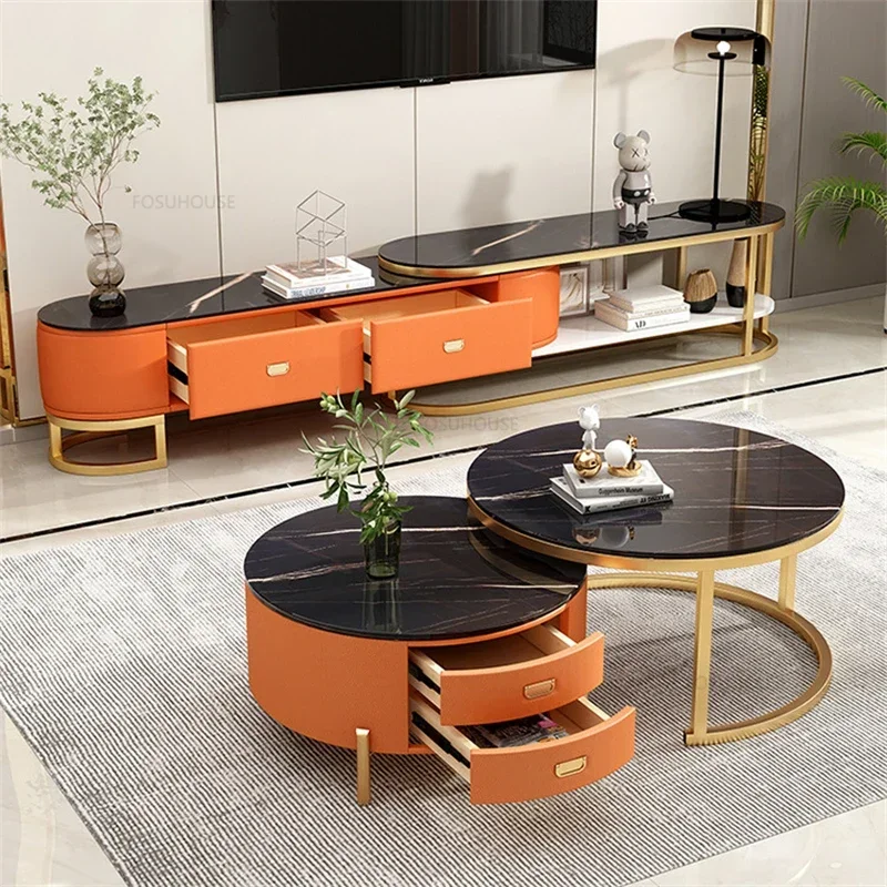 Tv modernos y sencillos, mesa de centro de vidrio templado de lujo, mueble de sala de estar para apartamento pequeño europeo
Tv modernos y sencillos, mesa de centro de vidrio templado de lujo, mueble de sala de estar para apartamento pequeño europeo