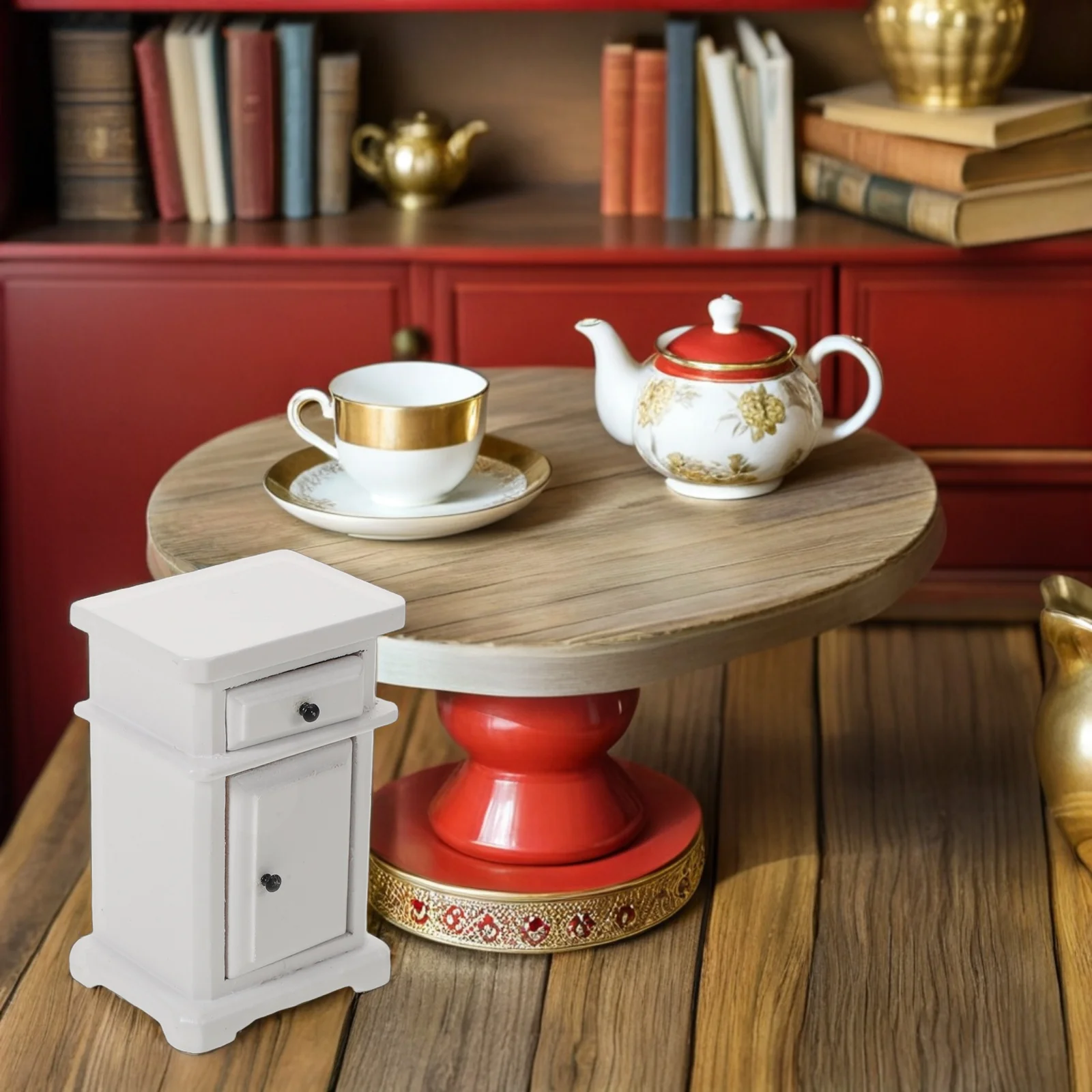 House Mini Furniture Dollhouse Drawer Cabinet Storage Hutch Nightstand Miniature End Tables Dresser Model
House Mini Furniture Dollhouse Drawer Cabinet Storage Hutch Nightstand Miniature End Tables Dresser Model