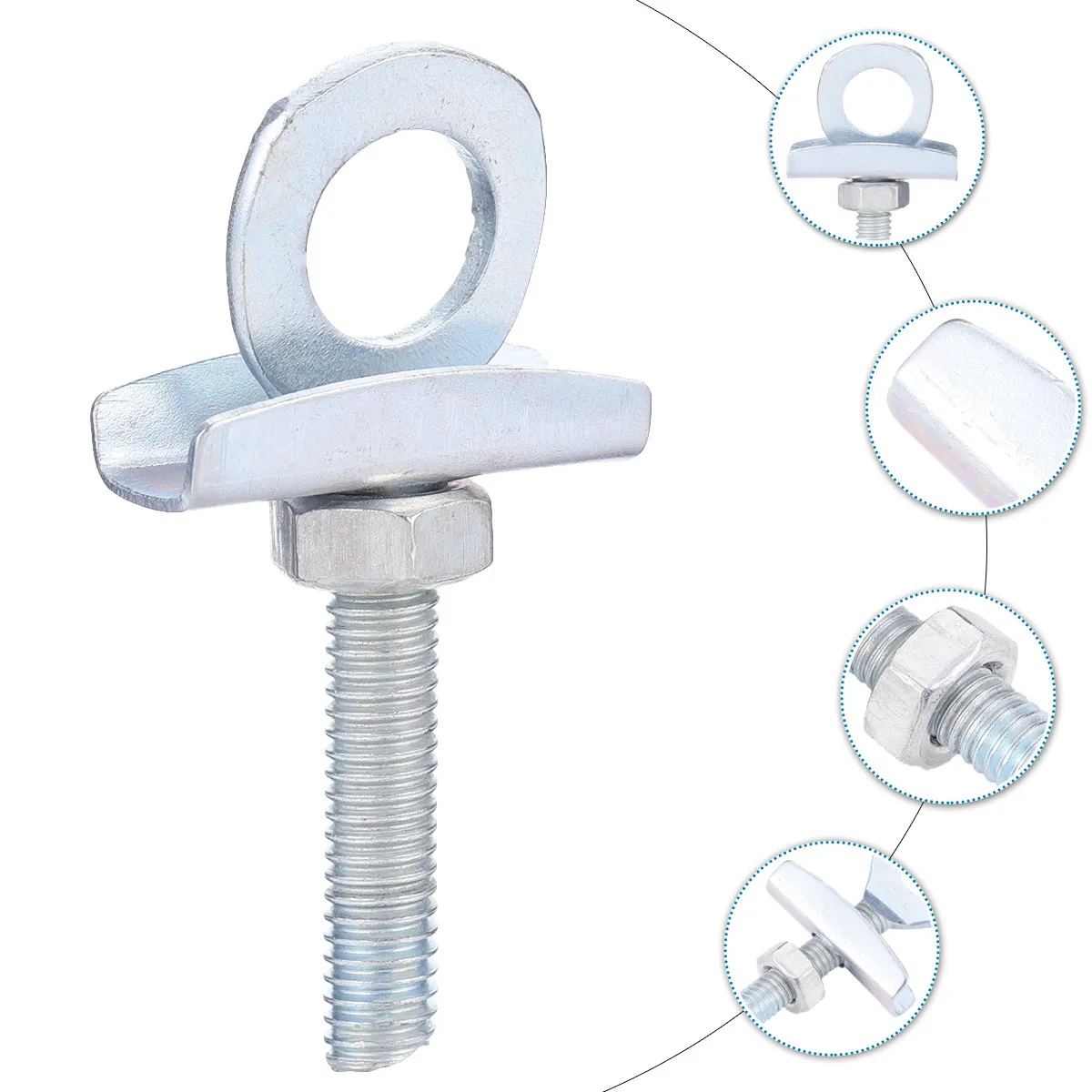 20Pcs High Grade Steel Adjustable Chain Tensioner Regulator for Fixie Track Bikes Rear Cycling Accessories
20Pcs High Grade Steel Adjustable Chain Tensioner Regulator for Fixie Track Bikes Rear Cycling Accessories