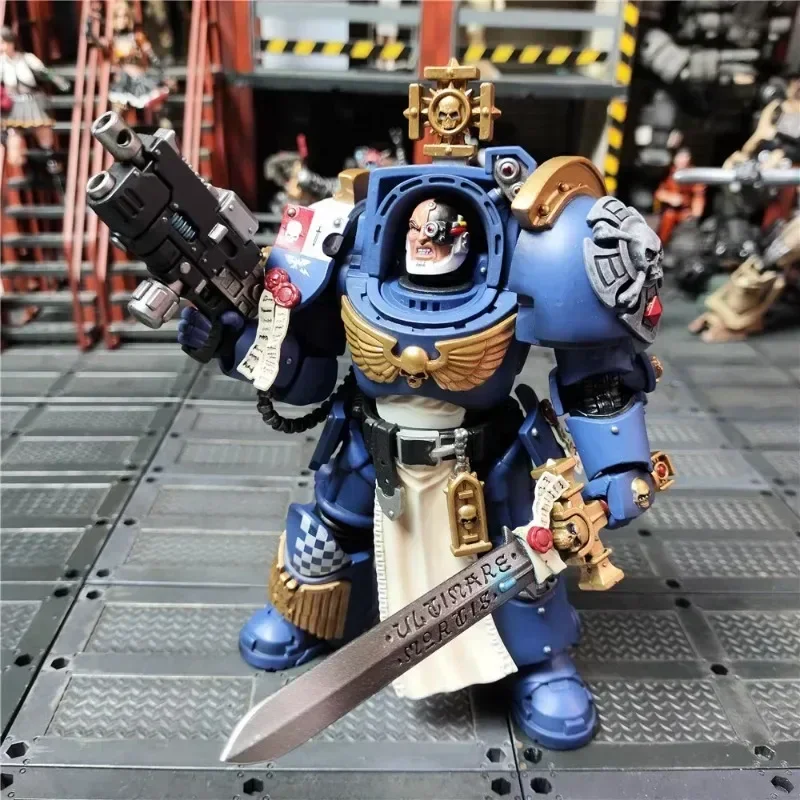 JOYTOY Warhammer 40K 1/18 Ultramarines Captain In Terminator Armour Anime Action Figures Model Toys Collection Gifts In Stock
JOYTOY Warhammer 40K 1/18 Ultramarines Captain In Terminator Armour Anime Action Figures Model Toys Collection Gifts In Stock
