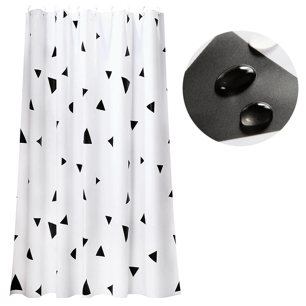 1 set Waterproof Shower Material Simple Color Shower Curtain Bath Accessories Easy Installation Home Hotel Use
1 set Waterproof Shower Material Simple Color Shower Curtain Bath Accessories Easy Installation Home Hotel Use