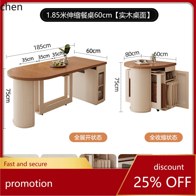 HTIsland Table Integrated Dining Table Extendable Restaurant Finished Antique Style Multifunctional Island Workbench Round Table
HTIsland Table Integrated Dining Table Extendable Restaurant Finished Antique Style Multifunctional Island Workbench Round Table