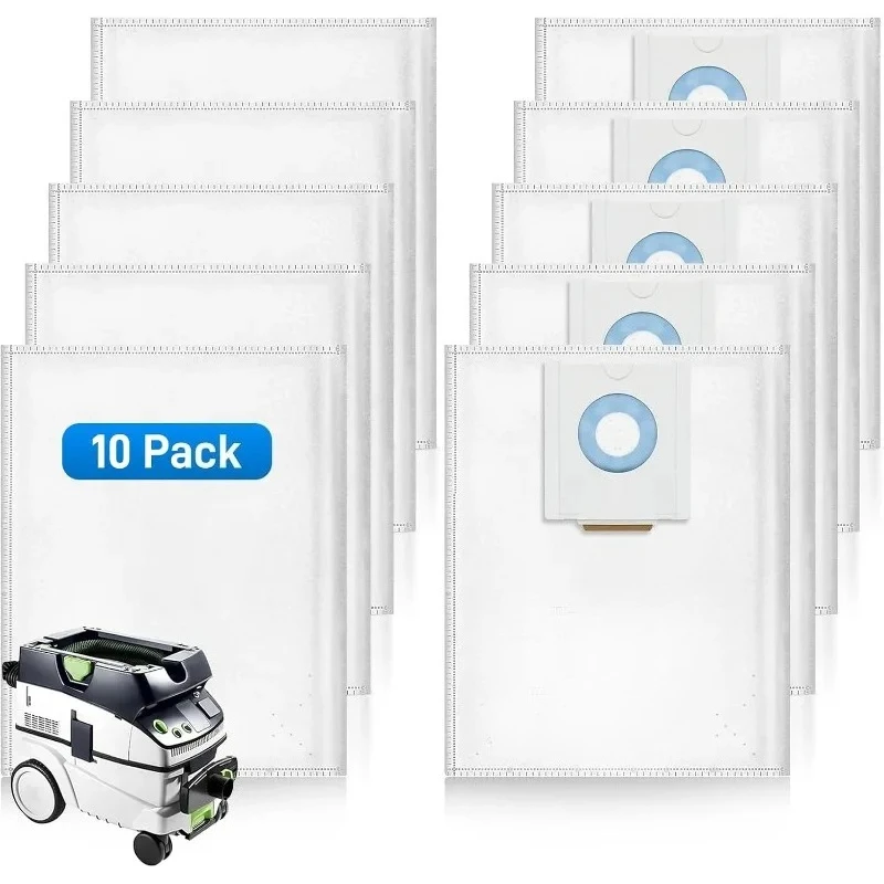 10 шт. фильтр-мешков 496187 для пылесосов Festool CT 26 / CTM 26 E / CTL 26 E Cleantec SC FIS-CT 26/5
10 шт. фильтр-мешков 496187 для пылесосов Festool CT 26 / CTM 26 E / CTL 26 E Cleantec SC FIS-CT 26/5