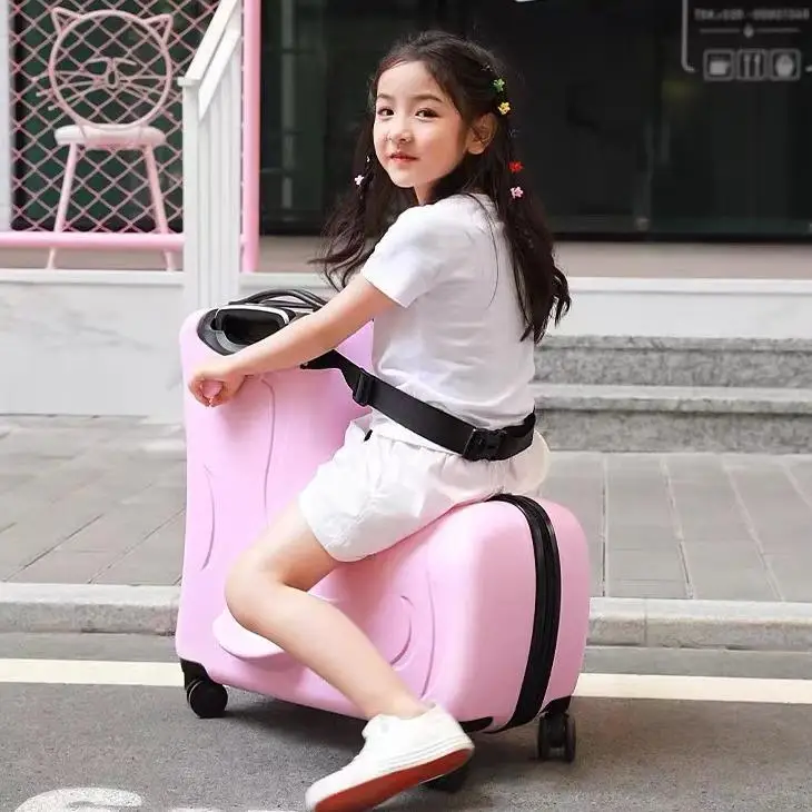 Children's Multi-Functional Suitcase Ride And Sit Carry-On Travel Suitcase Universal Wheels Children's Lage Riding Box
Children's Multi-Functional Suitcase Ride And Sit Carry-On Travel Suitcase Universal Wheels Children's Lage Riding Box