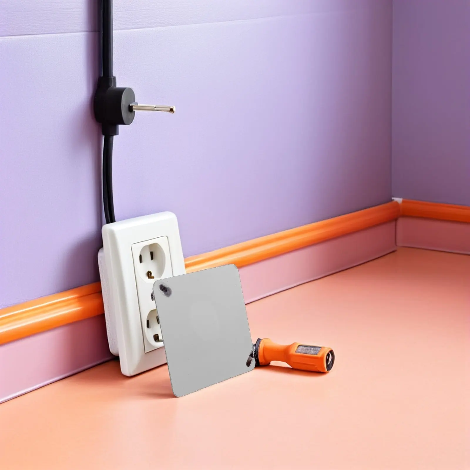 4Pcs Metal Junction Box Cover Plate Flat Blank Electrical Box Replacement Panel 4 Inch Square Electrical Outlet Wall Socket
4Pcs Metal Junction Box Cover Plate Flat Blank Electrical Box Replacement Panel 4 Inch Square Electrical Outlet Wall Socket