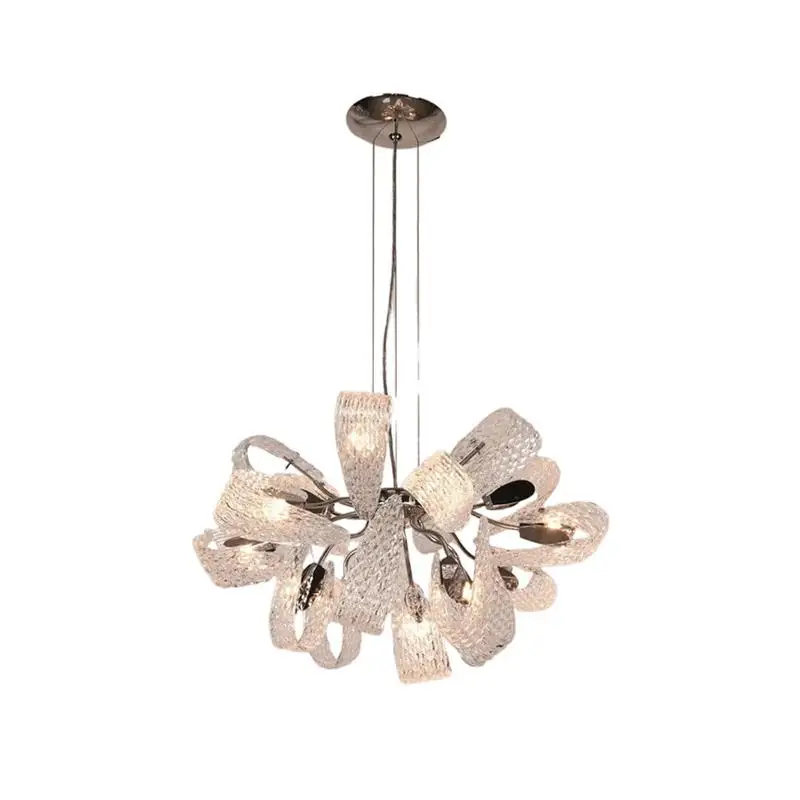 Postmodern simple glass living room lamp, light luxury creativity, bedroom Internet celebrity bed and breakfast chandelier
Postmodern simple glass living room lamp, light luxury creativity, bedroom Internet celebrity bed and breakfast chandelier