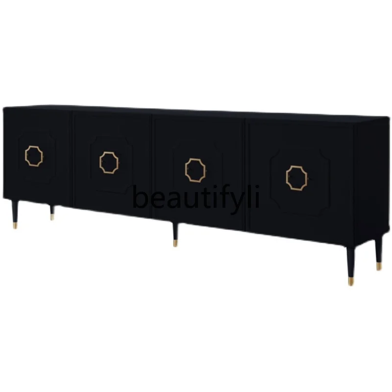 American light luxury solid wood TV cabinet modern simple living room designer floor cabinet
American light luxury solid wood TV cabinet modern simple living room designer floor cabinet