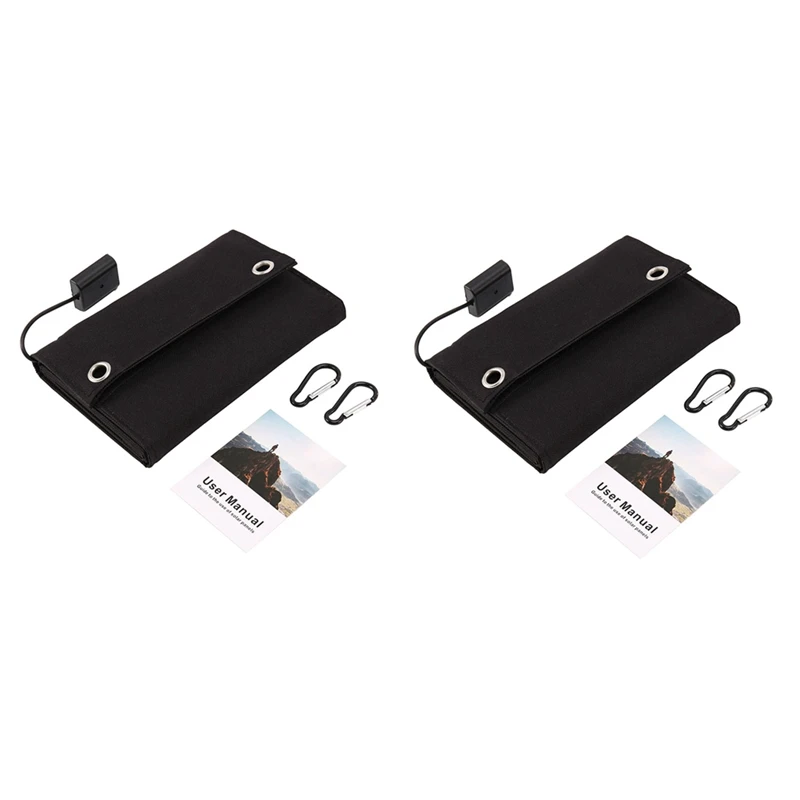 2X 70W Foldable USB Solar Panel Portable Folding Waterproof Solar Panel Charger Outdoor Mobile Power Battery Charger
2X 70W Foldable USB Solar Panel Portable Folding Waterproof Solar Panel Charger Outdoor Mobile Power Battery Charger