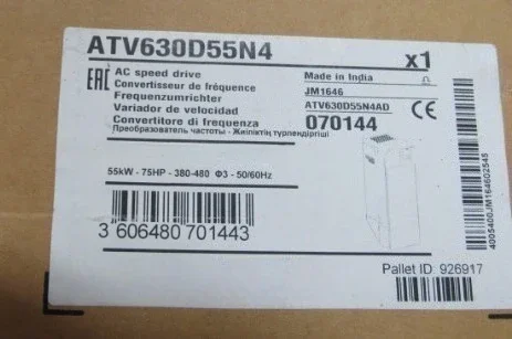 Brand New Original ATV630D55N4 Inverter Fast Delivery
Brand New Original ATV630D55N4 Inverter Fast Delivery