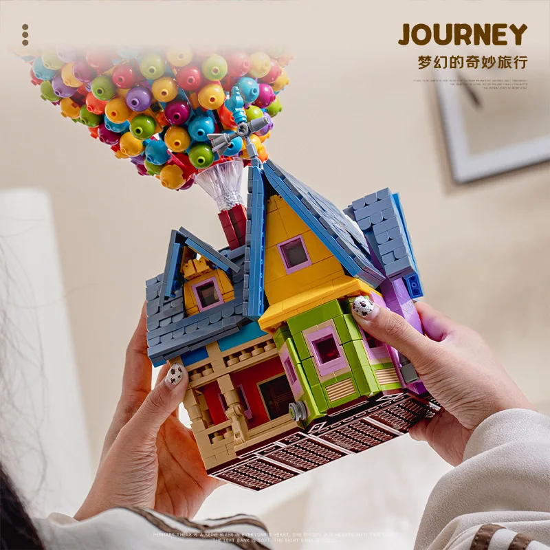 DIY Up Balloon House Building Blocks Kit with 3D Balloon Model Home Decoration Collectible Toy for Kids Birthday Gift
DIY Up Balloon House Building Blocks Kit with 3D Balloon Model Home Decoration Collectible Toy for Kids Birthday Gift