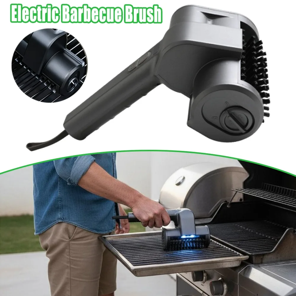 Cordless Electric Automatic Rotating Stainless Steel Roller BBQ Brush For Grilling Outdoor Camping Party Home Cleaning Use
Cordless Electric Automatic Rotating Stainless Steel Roller BBQ Brush For Grilling Outdoor Camping Party Home Cleaning Use