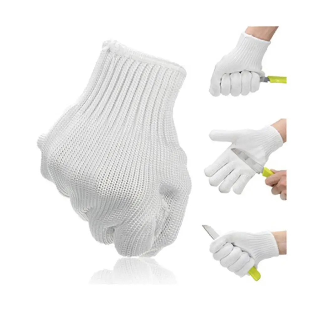 cutting Gloves Level 5 Cut Resistant White Safety Kitchen Protective Premium Material Breathable Elastic Comfortable Anti acid
cutting Gloves Level 5 Cut Resistant White Safety Kitchen Protective Premium Material Breathable Elastic Comfortable Anti acid