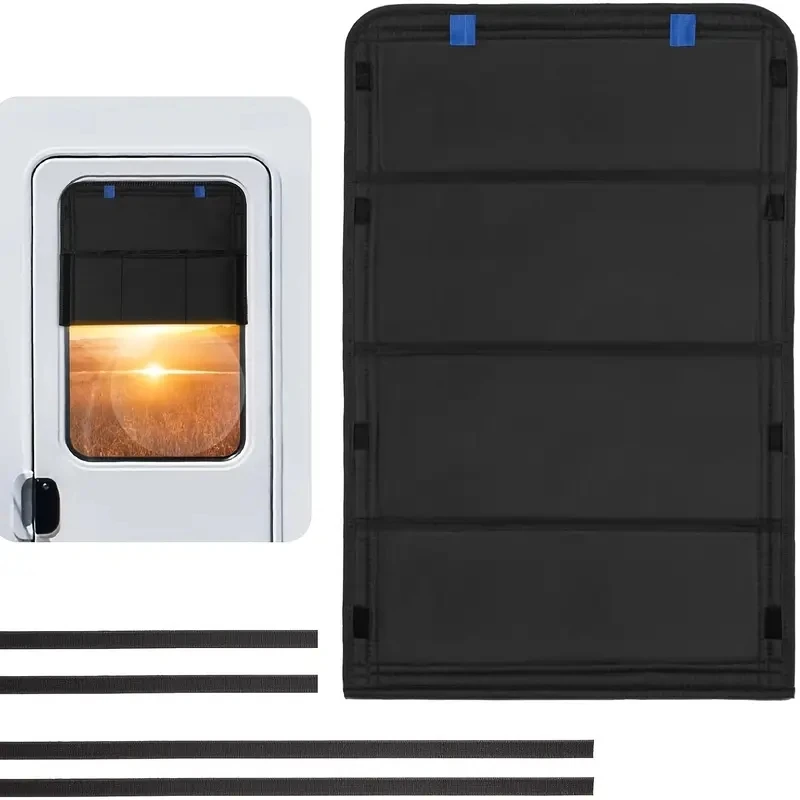 New Folding RV Door and Window Sunshade Curtain, Waterproof Thickened Oxford Cloth with UV Protection and Hook and Loop
New Folding RV Door and Window Sunshade Curtain, Waterproof Thickened Oxford Cloth with UV Protection and Hook and Loop