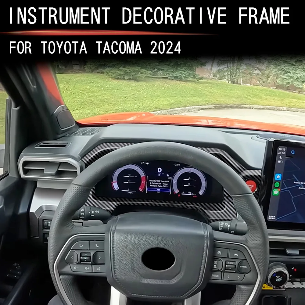 For 2024 Toyota TACOMA Car central control instrument decoration frame ABS Plastic interior dedication accessories
For 2024 Toyota TACOMA Car central control instrument decoration frame ABS Plastic interior dedication accessories