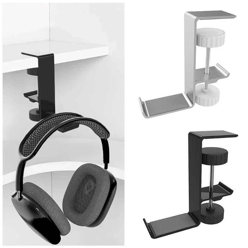 Aluminum Alloy Earphone Holder Hook Under Desk Headphone Stand Headset Hanger With Adjustable Clamp Universal
Aluminum Alloy Earphone Holder Hook Under Desk Headphone Stand Headset Hanger With Adjustable Clamp Universal