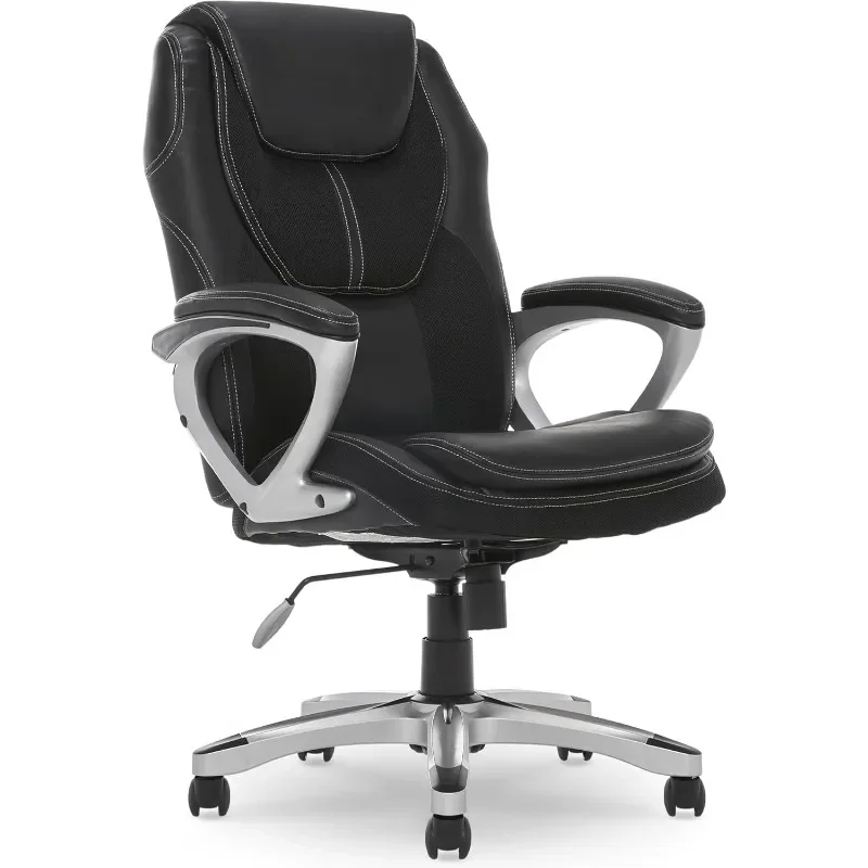 Serta Amplify Executive Office с мягкими подлокотниками, регулируемое эргономичное игровое кресло с поясничной поддержкой
Serta Amplify Executive Office с мягкими подлокотниками, регулируемое эргономичное игровое кресло с поясничной поддержкой