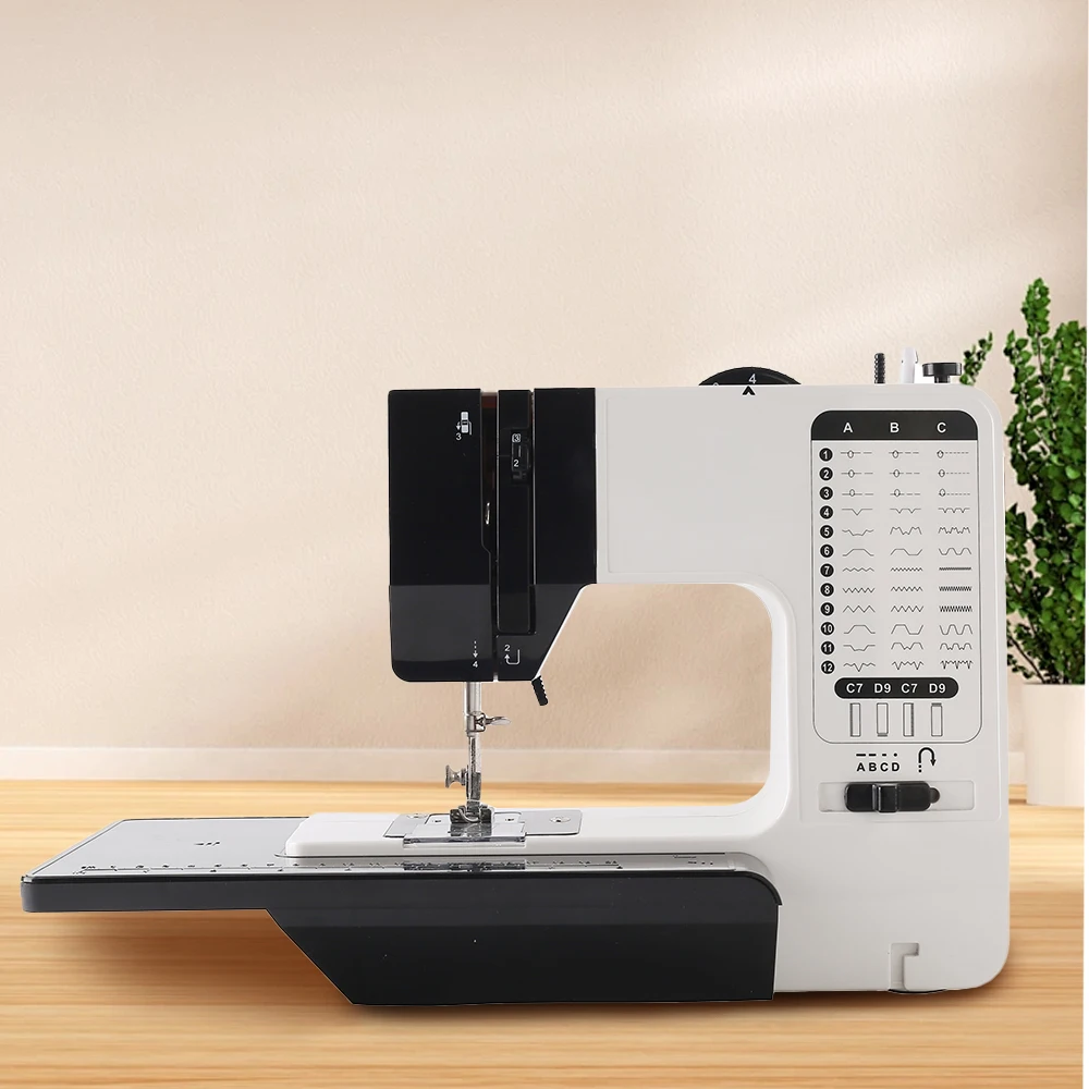 738-38 Sewing Machine, Extension Table Base Integrated, 38 Stitches Dual Speed Portable Mini Sewing Machine for Home Beginner
738-38 Sewing Machine, Extension Table Base Integrated, 38 Stitches Dual Speed Portable Mini Sewing Machine for Home Beginner
