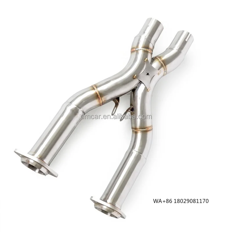 Suitable for 599 V12 6.0L Stainless Steel cat Back X-pipe Exhaust Car Performance Components Car Exhaust Pipe
Suitable for 599 V12 6.0L Stainless Steel cat Back X-pipe Exhaust Car Performance Components Car Exhaust Pipe