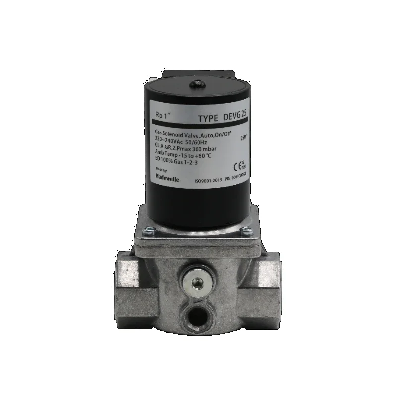 Wholesale Price Gas Solenoid Valves Original DEVG 25 For Industrial Combustion Heating
Wholesale Price Gas Solenoid Valves Original DEVG 25 For Industrial Combustion Heating