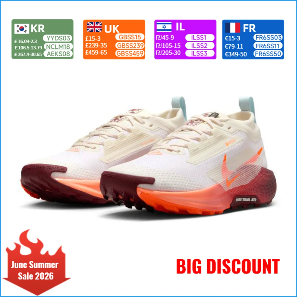 NIKE Pegasus Trail 5 GTX Sports Shoes - Slip-Resistant, Durable, or Trail-Ready Fashionable Running Shoes FQ0912-104
NIKE Pegasus Trail 5 GTX Sports Shoes - Slip-Resistant, Durable, or Trail-Ready Fashionable Running Shoes FQ0912-104